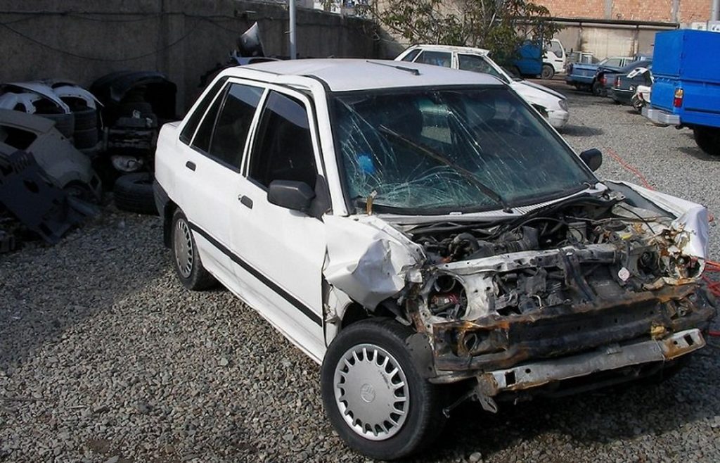 خریدار ماشین تصادفی مازندران